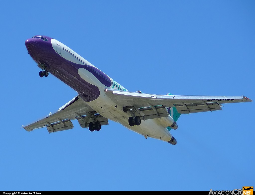 CP-2498 - Boeing 727-264/Adv - Aerosur