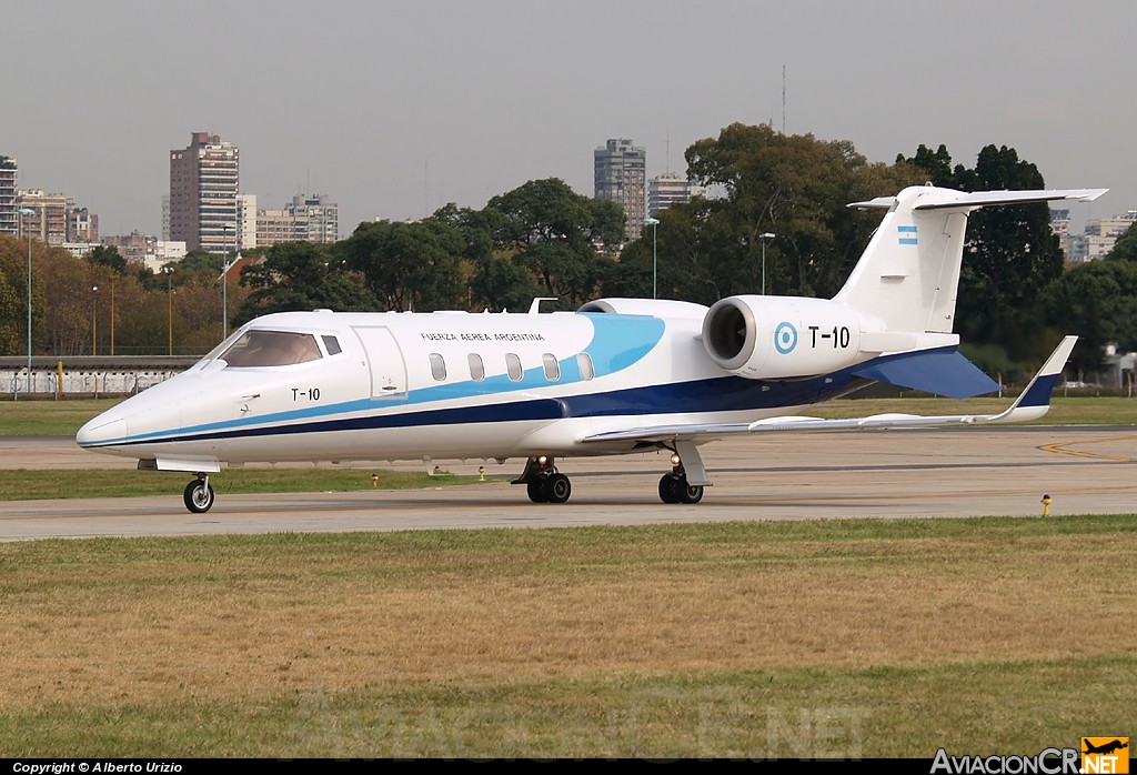 T-10 - Learjet 60 - Fuerza Aerea Argentina