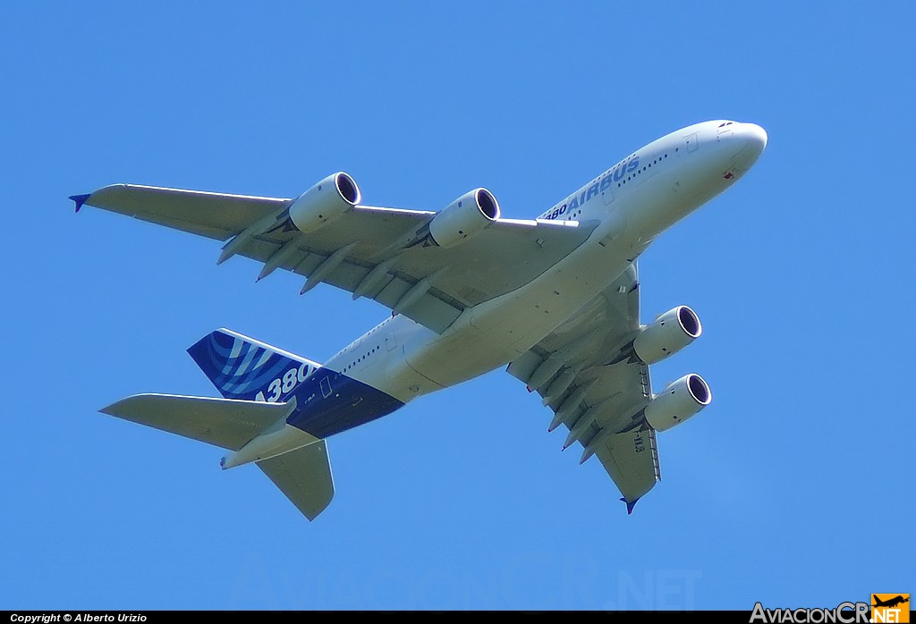 F-WWJB - Airbus A380-841 - Airbus Industrie