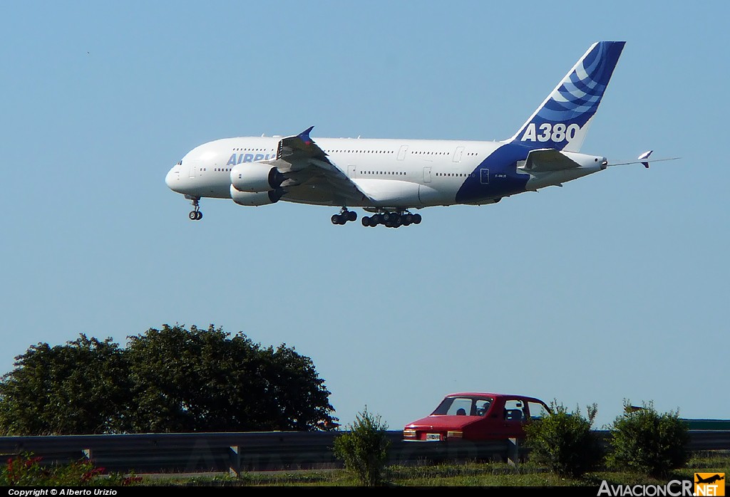 F-WWJB - Airbus A380-841 - Airbus Industrie