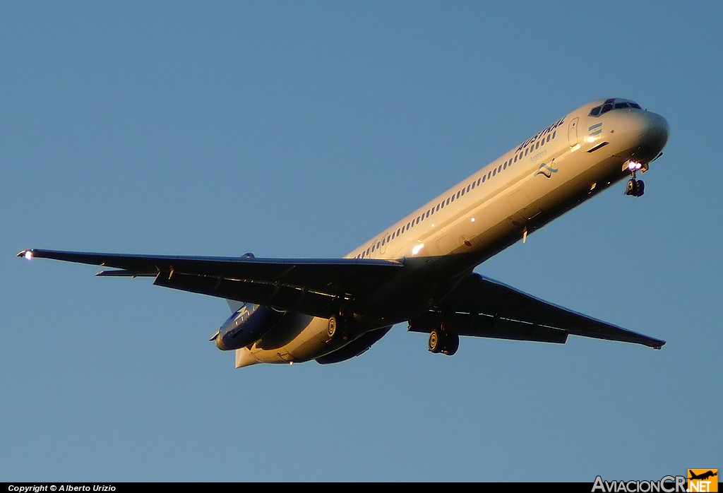 LV-VCB - McDonnell Douglas MD-88 - Austral Líneas Aéreas