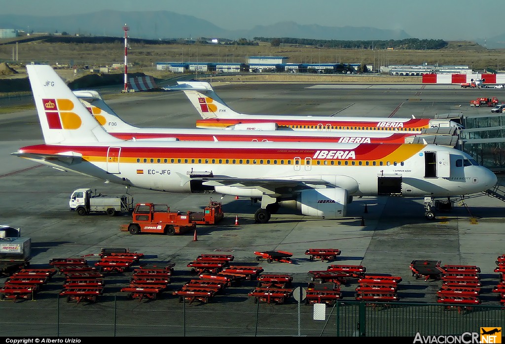 EC-JFG - Airbus A320-214 - Iberia