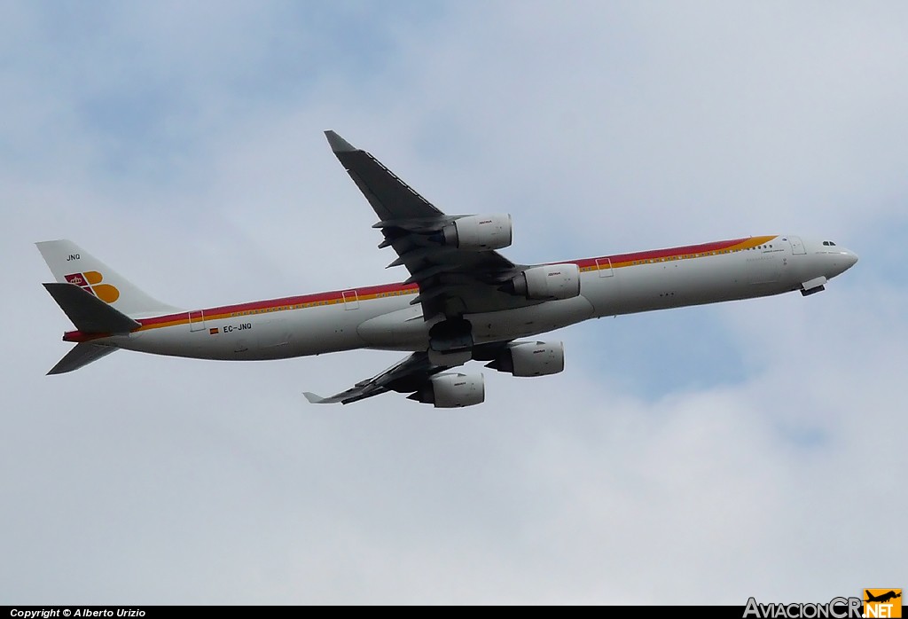 EC-JNQ - Airbus A340-642 - Iberia