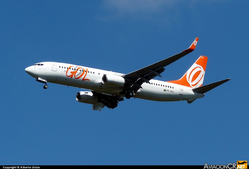 PR-GOZ - Boeing 737-800 - Gol Transportes Aereos