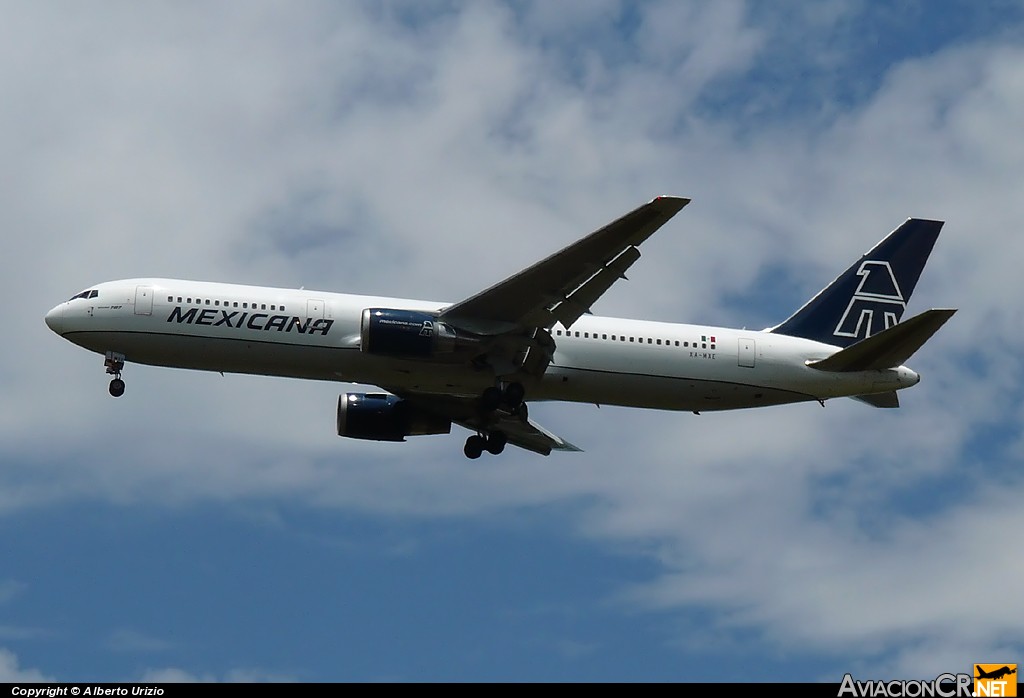 XA-MXE - Boeing 767-3P6/ER - Mexicana