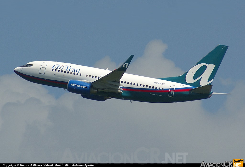 N344AT - Boeing 737-7BD - Air Tran