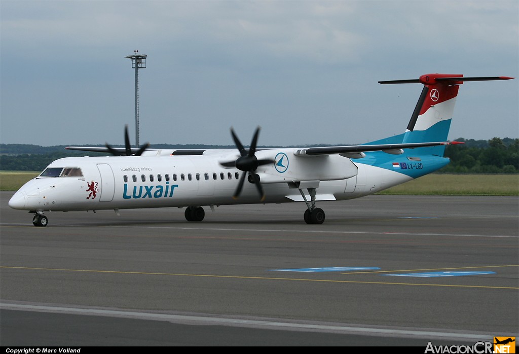 LX-LGD - De Havilland Canada DHC-8-402Q Dash 8 - LUXAIR