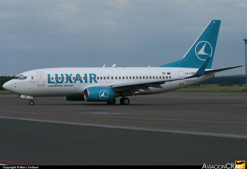LX-LGS - Boeing 737-7C9 - LUXAIR