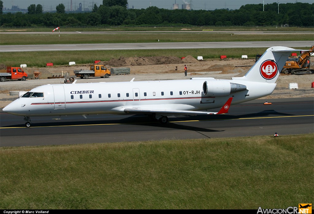 OY-RJH - Canadair CL-600-2B19 Regional Jet CRJ-100LR - Cimber Air