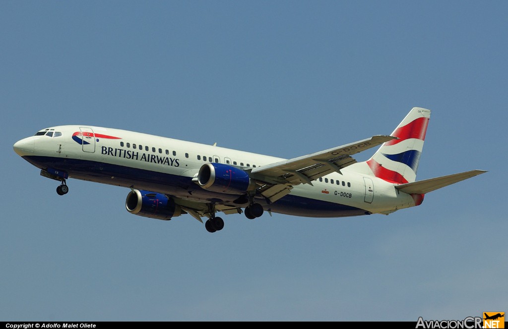 G-DOCB - Boeing 737-436 - British Airways