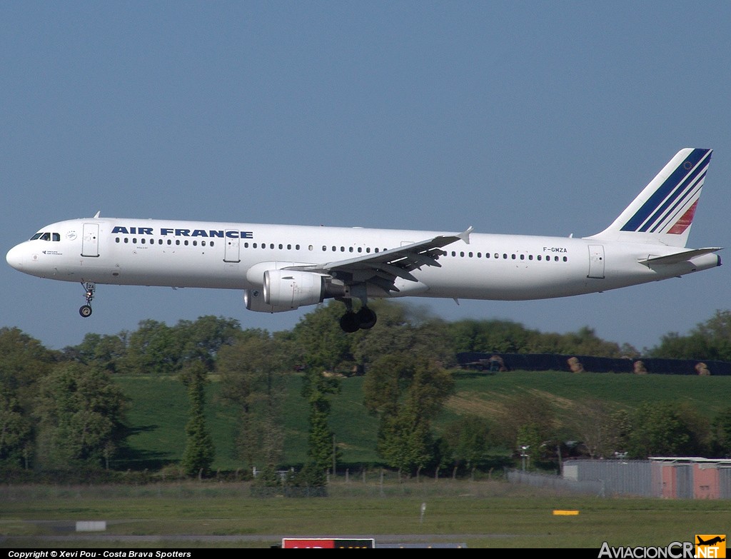 F-GMZA - Airbus A321-111 - Air France