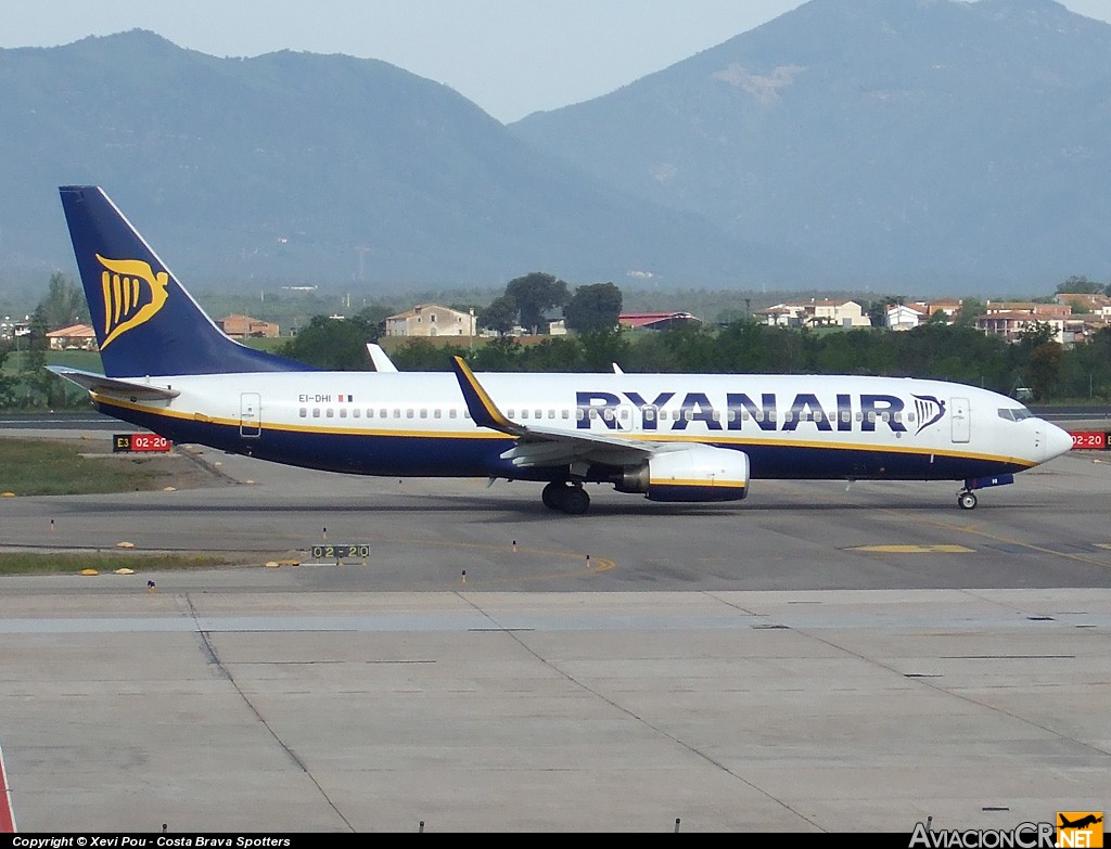 EI-DHI - Boeing 737-8AS - Ryanair