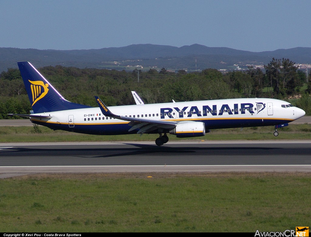 EI-DWX - Boeing 737-8AS - Ryanair