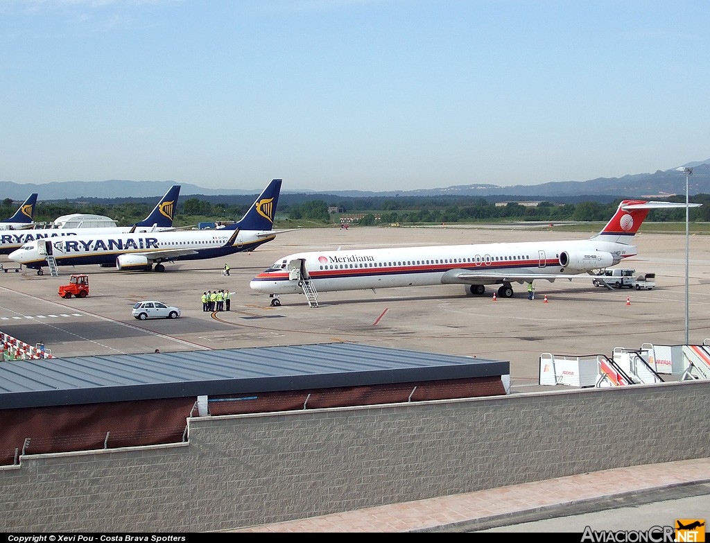 I-SMED - McDonnell Douglas MD-82 (DC-9-82) - Meridiana