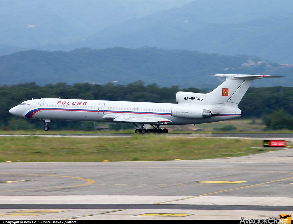 RA-85645 - Tupolev Tu-154M - Rossiya Airlines