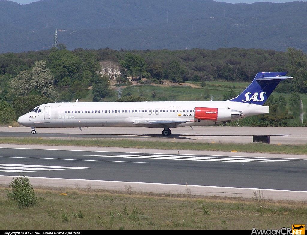 EC-JSU - McDonnell Douglas MD-87 (DC-9-87) - Scandinavian Airlines - SAS