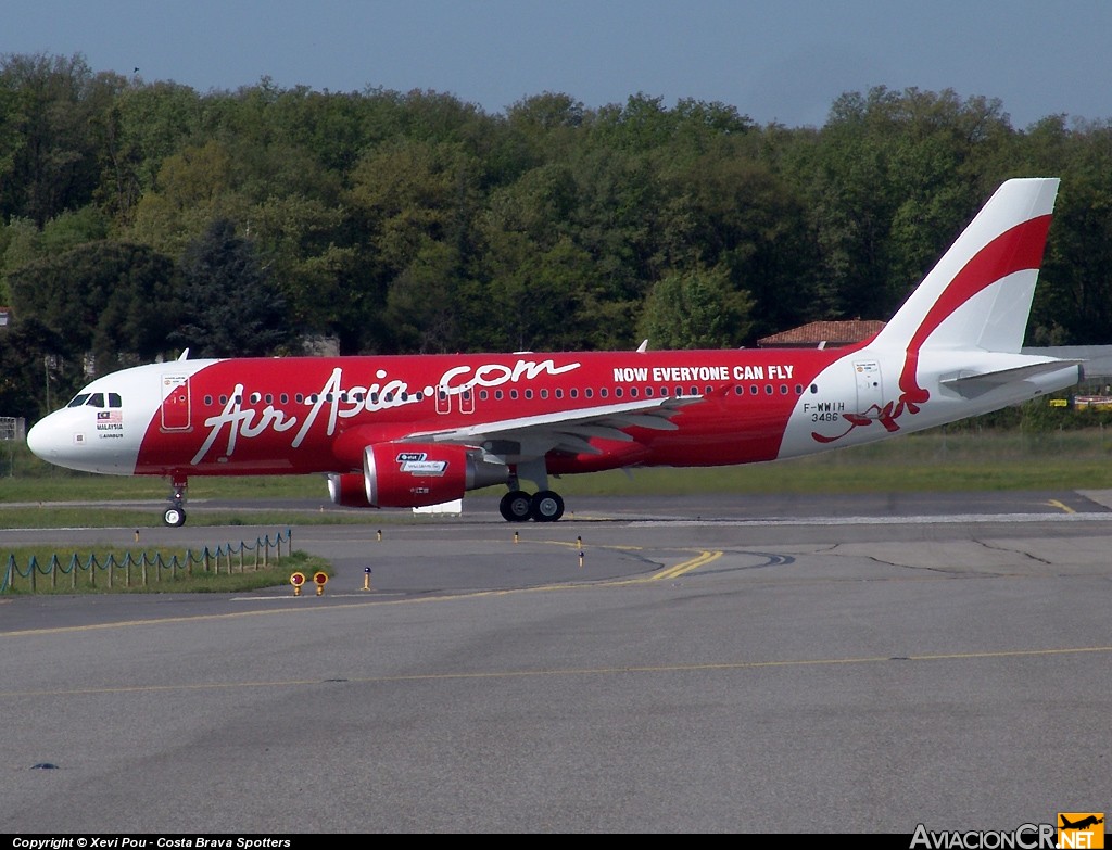 F-WWIH - Airbus A320-216 - Air Asia
