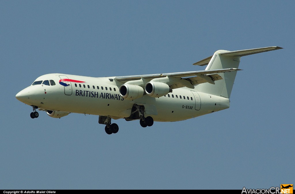 G-BXAR - British Aerospace BAe-146-100 - British Airways