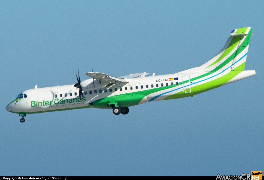 EC-KGI - ATR 72-212A - Binter Canarias