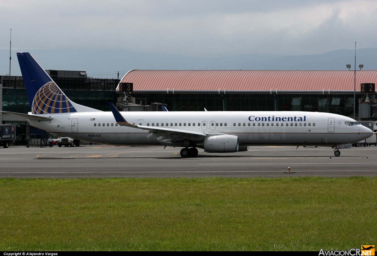 N38417 - Boeing 737-924/ER - Continental Airlines