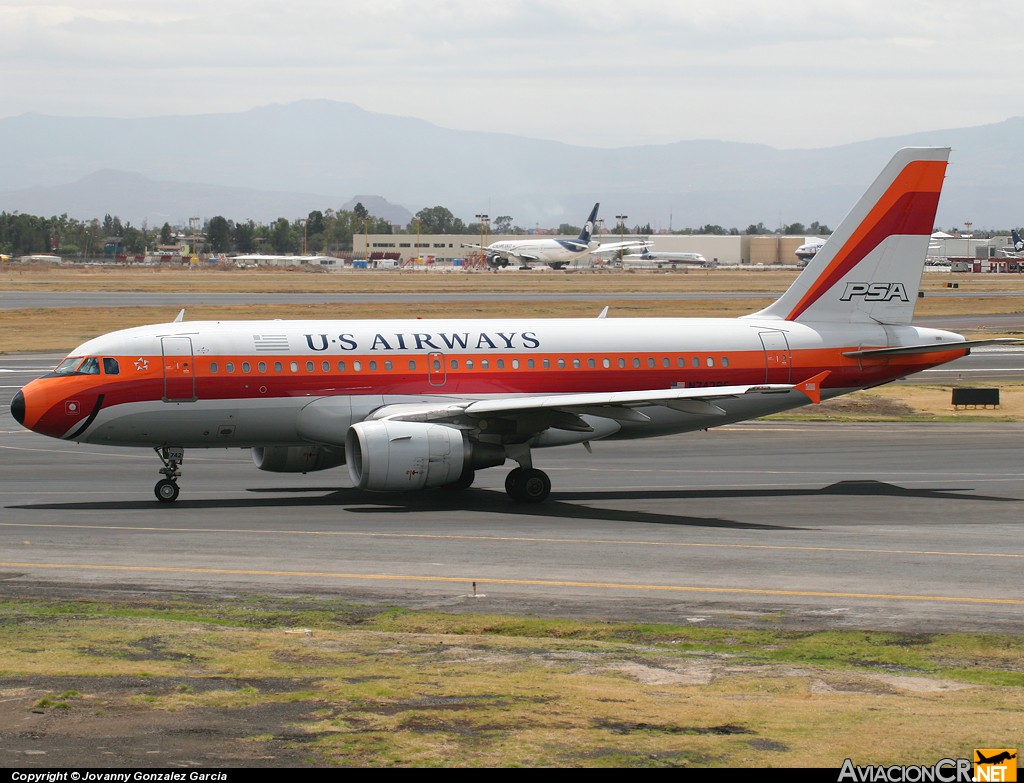 N742PS - Airbus A319-112 - US Airways