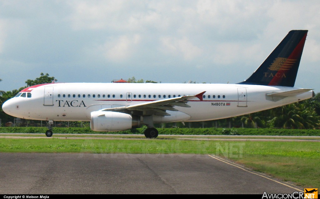 N480TA - Airbus A319-132 - TACA