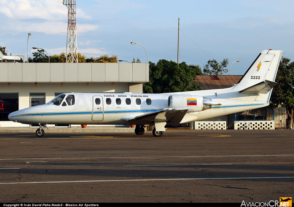 2222 - Cessna 550 Citation II - Fuerza Aérea Venezolana