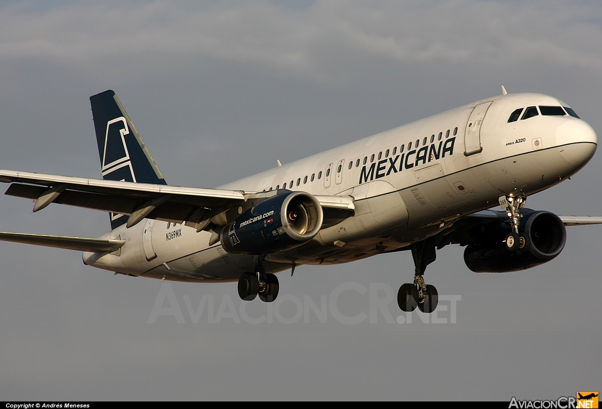 N369MX - Airbus A320-231 - Mexicana
