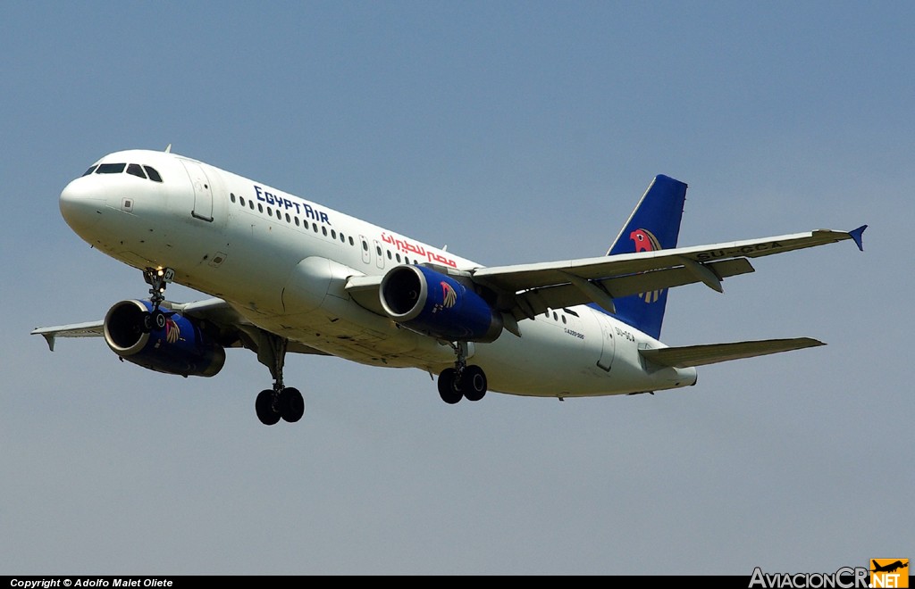 SU-GCA - Airbus A320-232 - Egypt Air