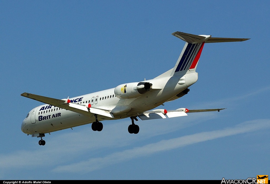 F-GPXD - Fokker 100 - AIR FRANCE BY BRITAIR