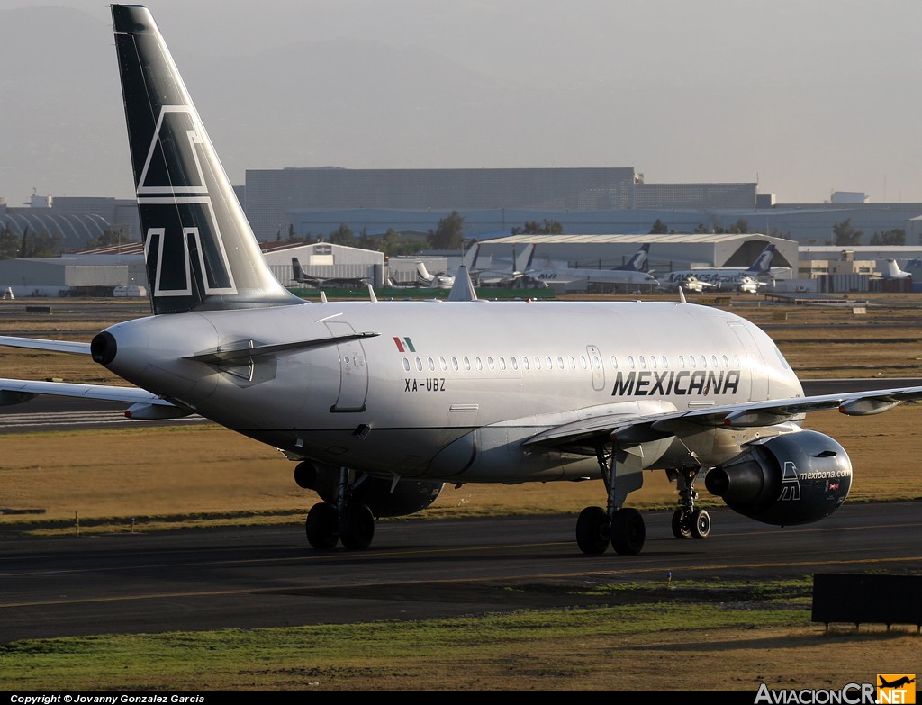 XA-UBZ - Airbus A318-111 - Mexicana