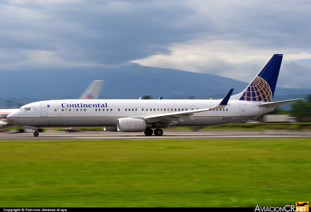 N38417 - Boeing 737-924/ER - Continental Airlines