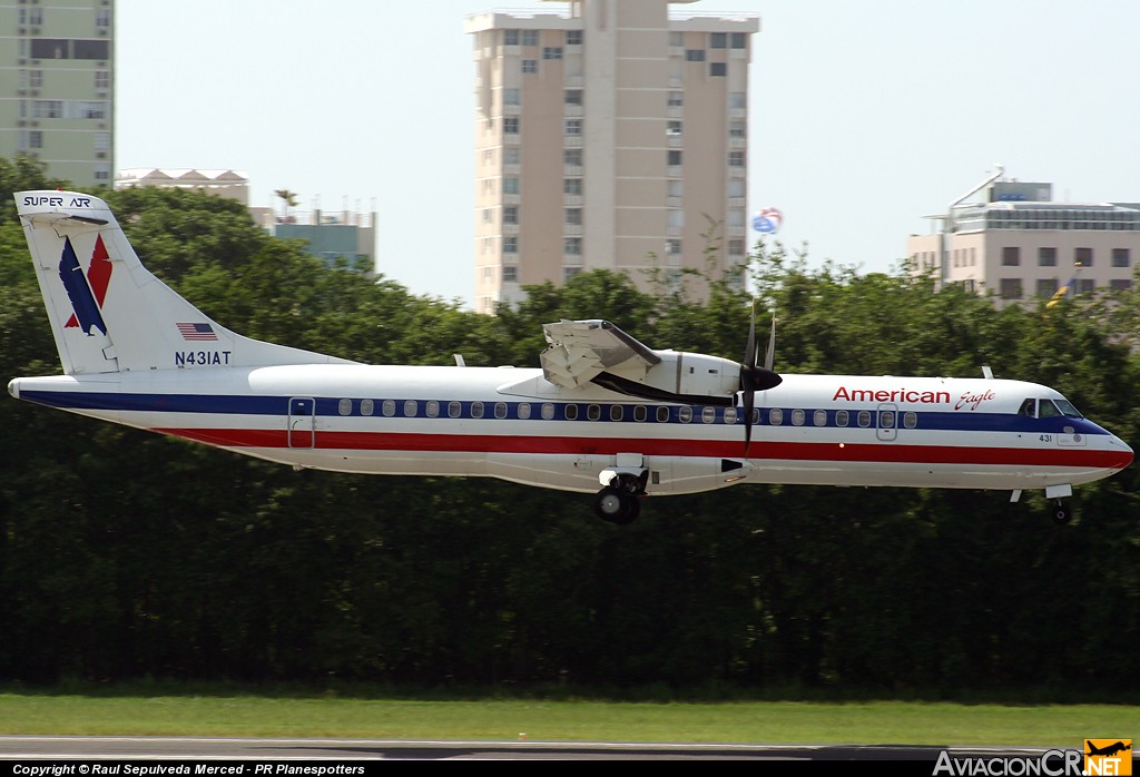 N431AT - Aerospatiale ATR-72 - American Eagle