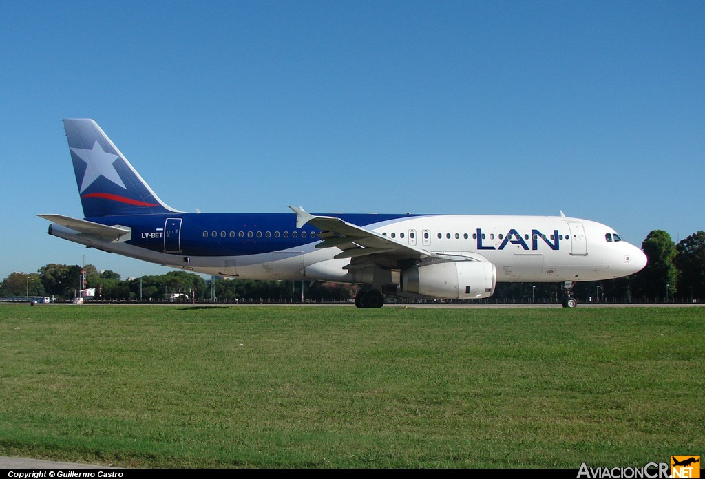 LV-BET - Airbus A320-233 - LAN Argentina