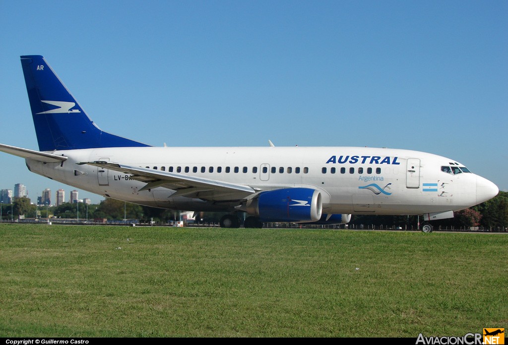 LV-BAR - Boeing 737-5H6 - Aerolineas Argentinas