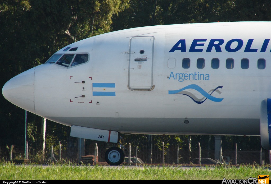 LV-BAR - Boeing 737-5H6 - Aerolineas Argentinas
