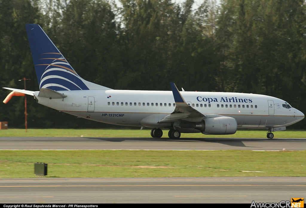 HP-1521CMP - Boeing 737-7V3 - Copa Airlines