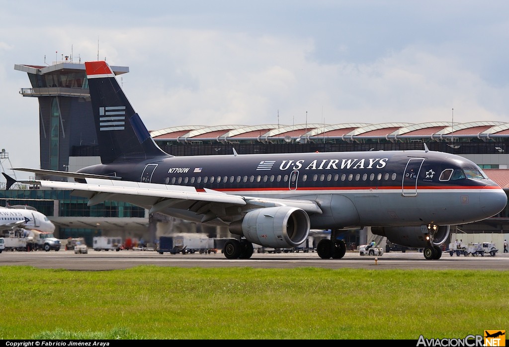N770UW - Airbus A319-112 - US Airways
