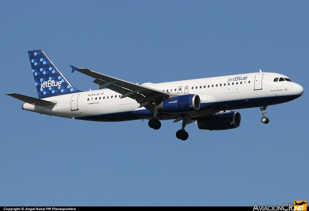 N558JB - Airbus A320-232 - Jet Blue