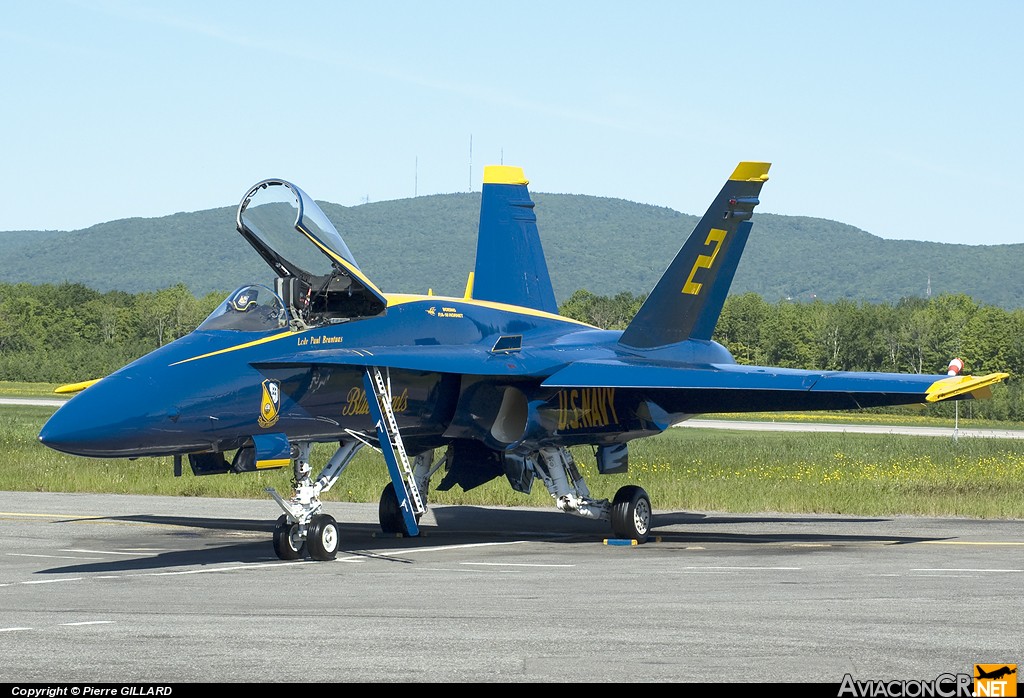 2 - Boeing F/A-18A Hornet - U.S. Navy - Blue Angels