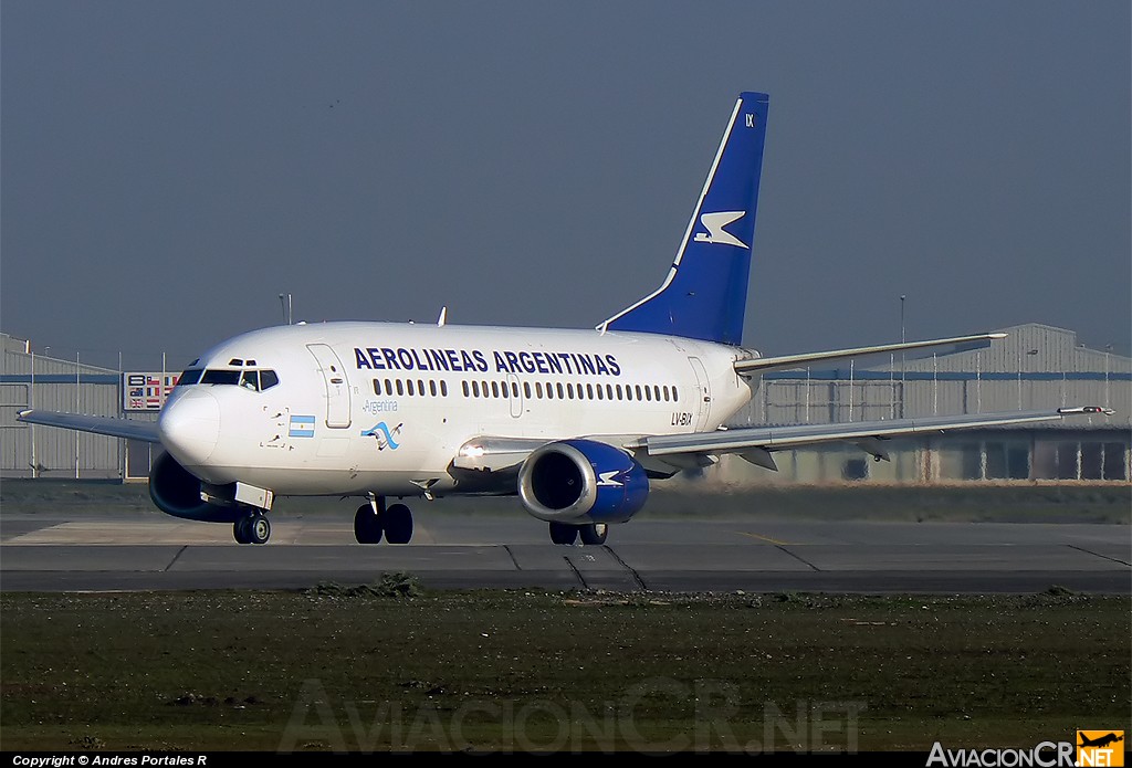 LV-BIX - Boeing 737-53A - Aerolineas Argentinas