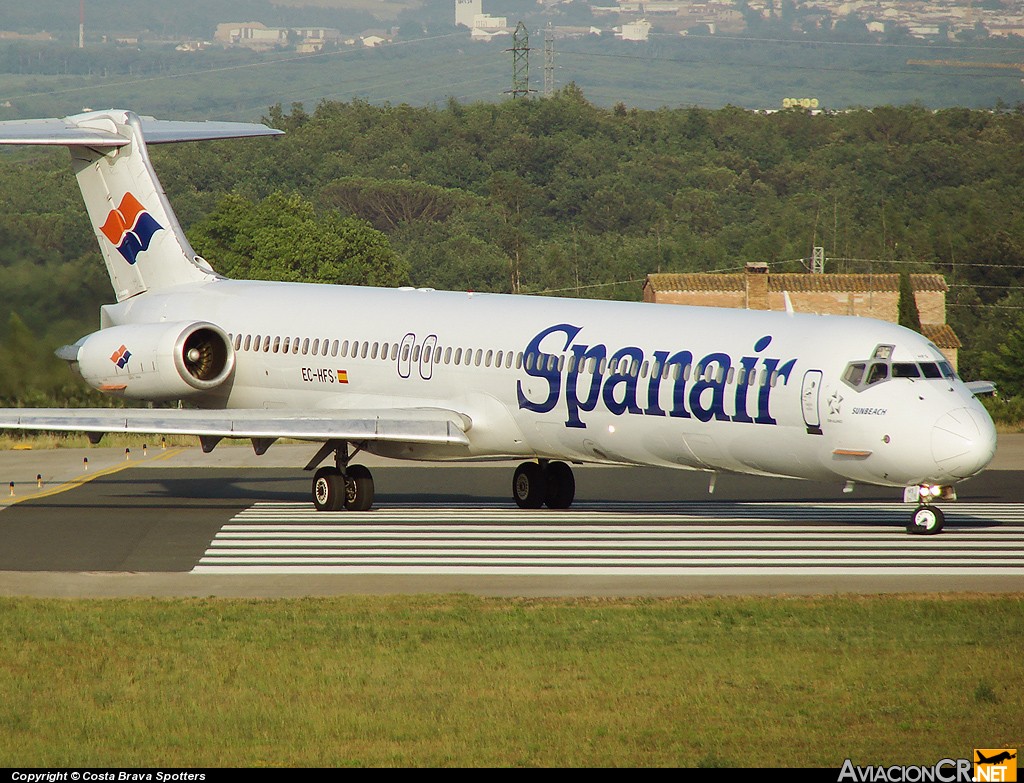 EC-HFS - McDonnell Douglas MD-82 (DC-9-82) - Spanair