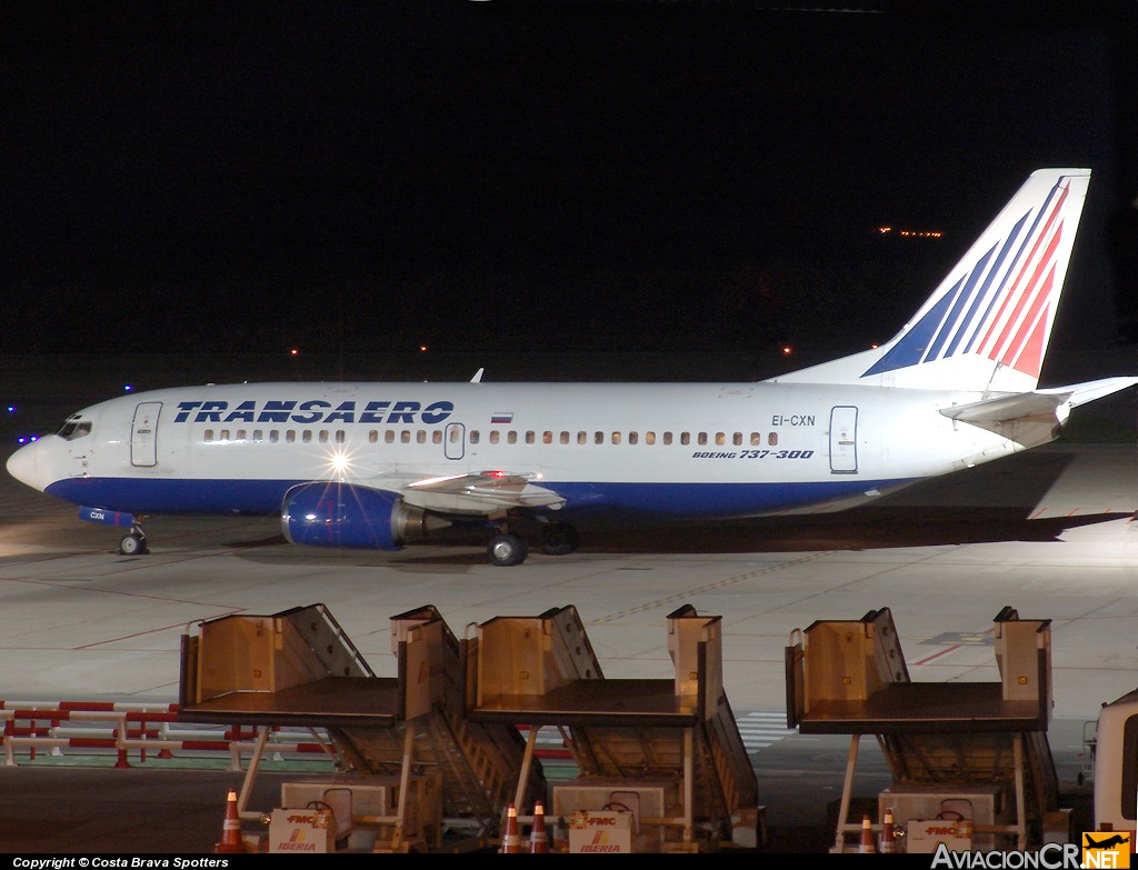 EI-CXN - Boeing 737-329 - Transaero Airlines