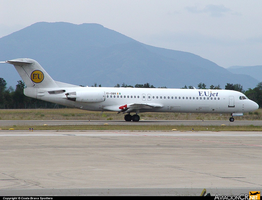 EI-DBR - Fokker F-100 - EUjet