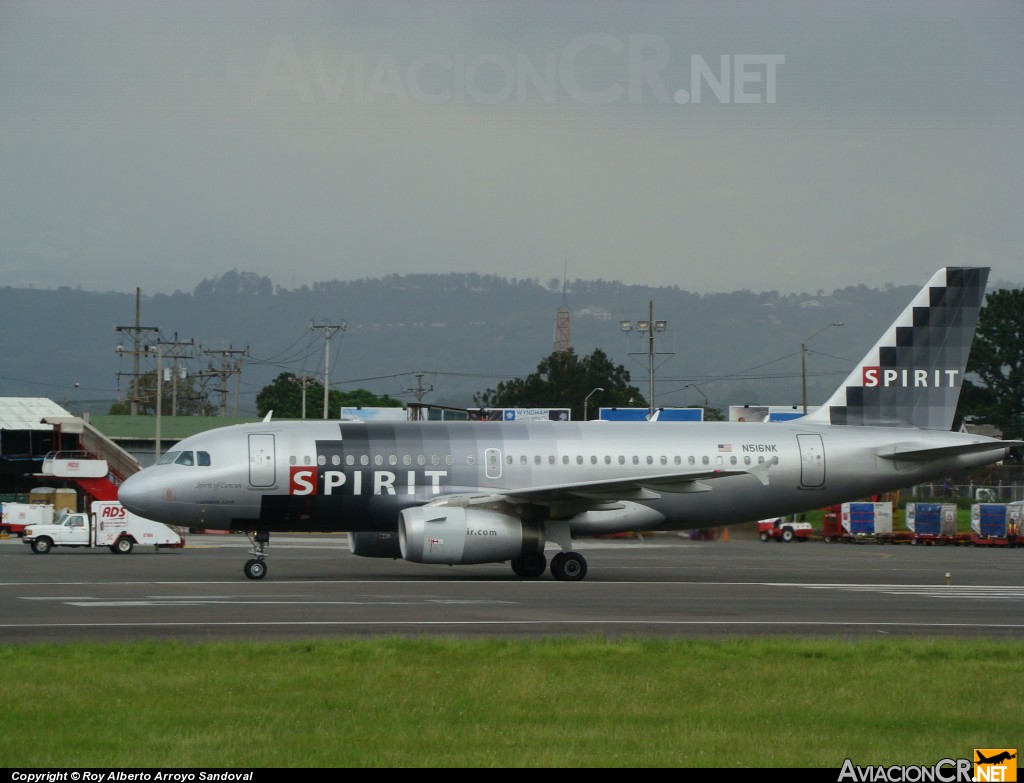 N516NK - Airbus A319-132 - Spirit Airlines