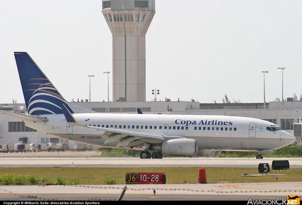 HP-1521CMP - Boeing 737-7V3 - Copa Airlines