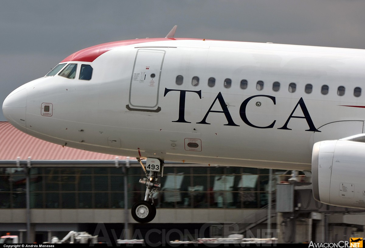 N493TA - Airbus A320-233 - TACA