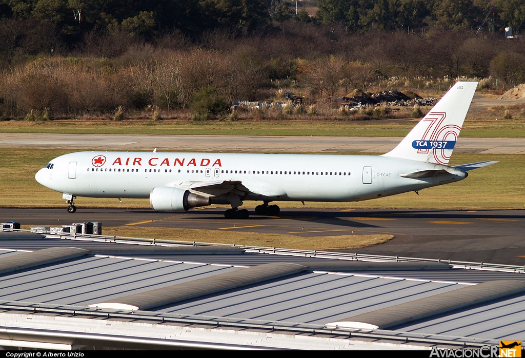 C-FCAE - Boeing 767-375/ER - Air Canada