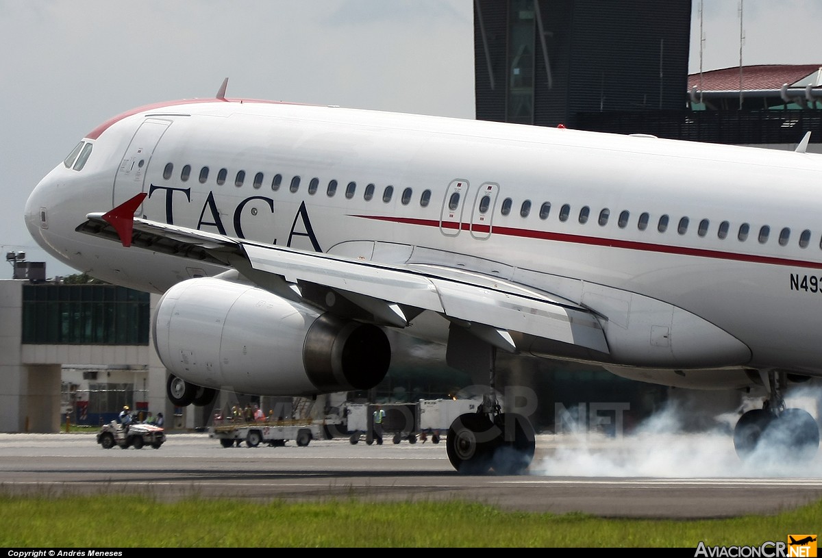 N493TA - Airbus A320-233 - TACA