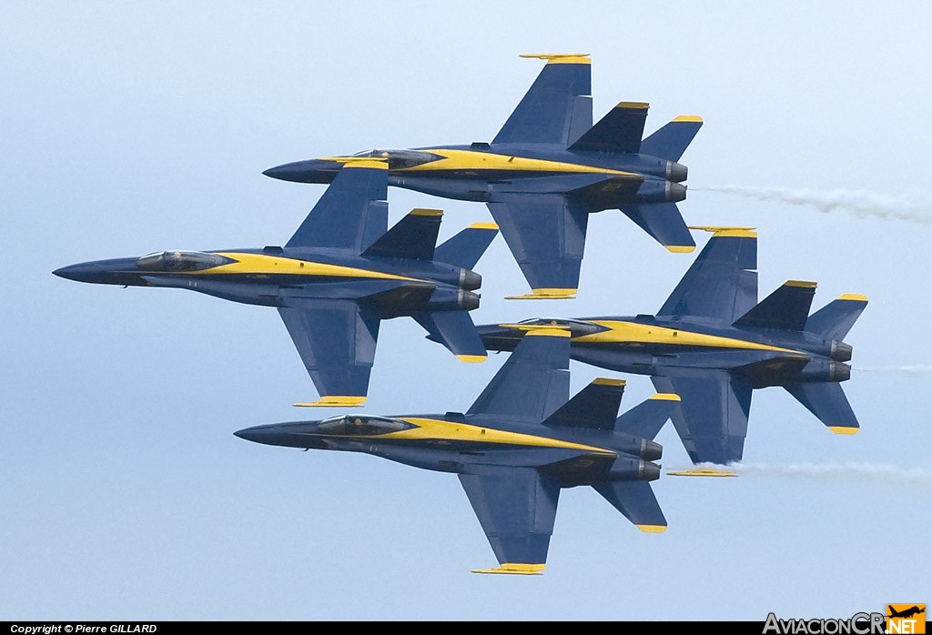  - Boeing F/A-18A Hornet - U.S. Navy - Blue Angels